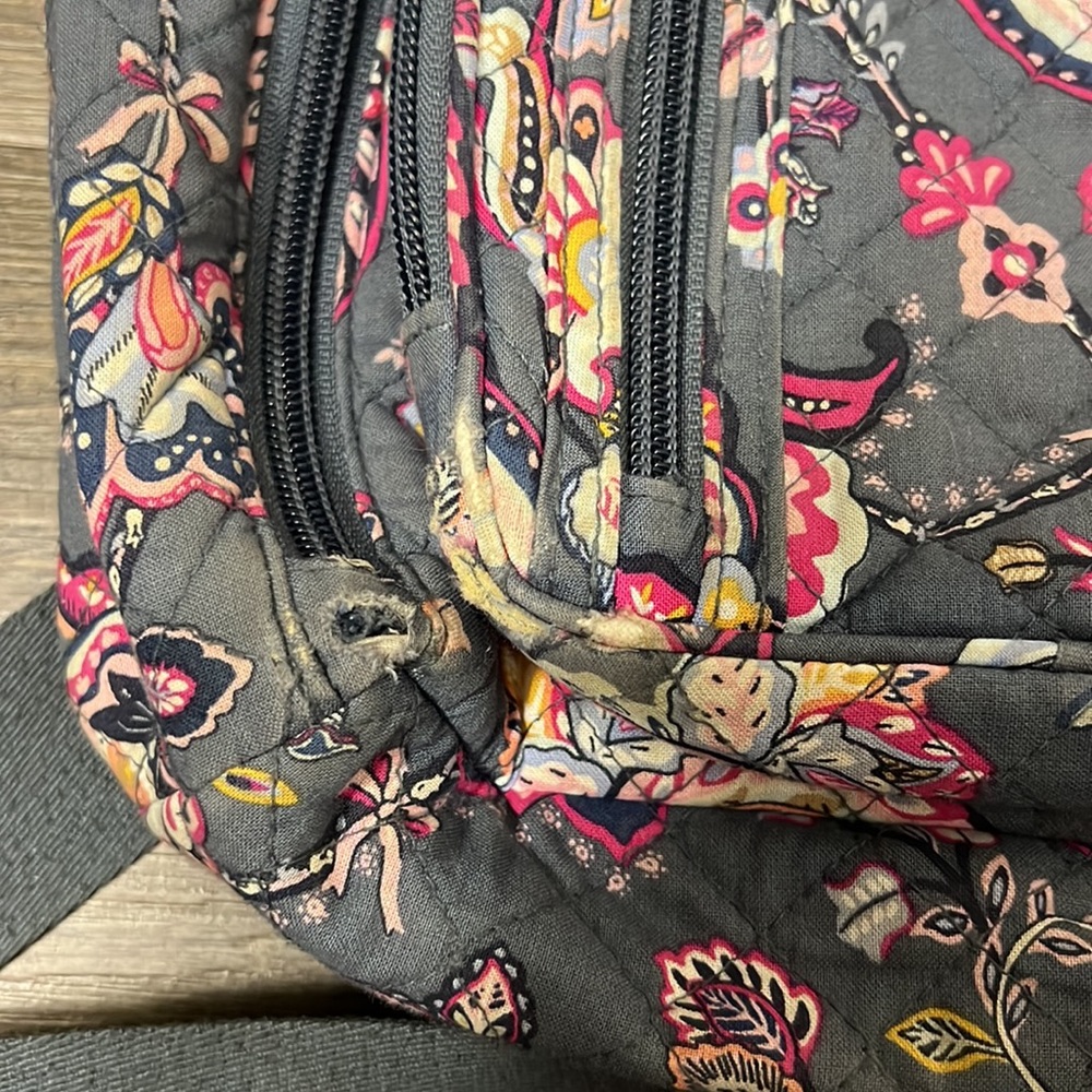 Vera Bradley Felicity Paisley Sling Backpack Gem